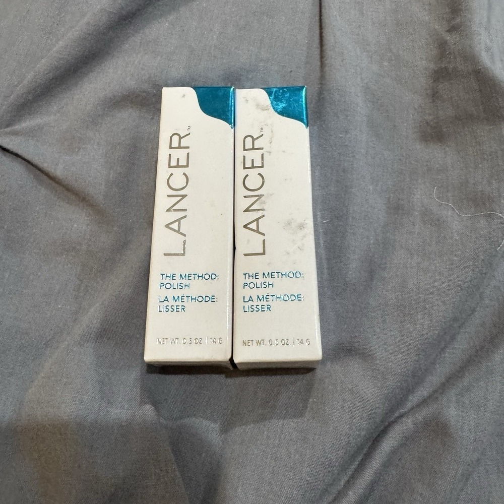 2 LANCER Skincare The Method: Polish Travel Size 0.5oz/14g New in Box Sealed